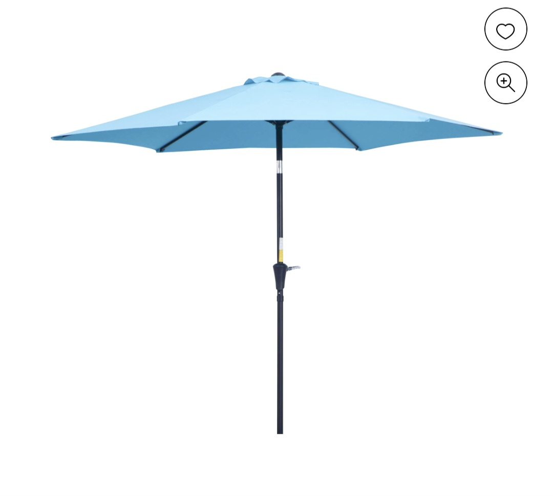 New Sky Blue Patio Umbrella - photo 2