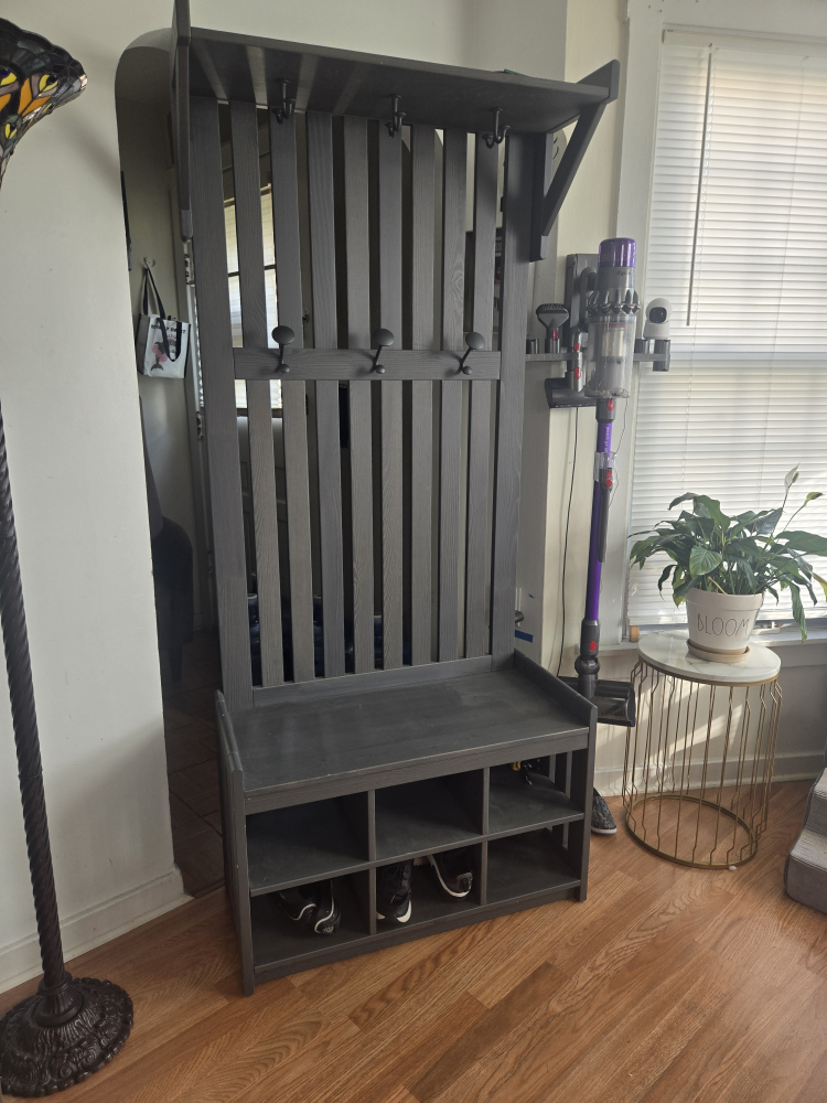 coat rack with shoe rack