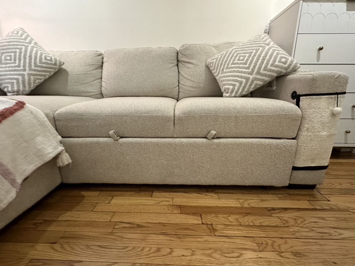 Sofa bed with storage & movie tray - photo 5
