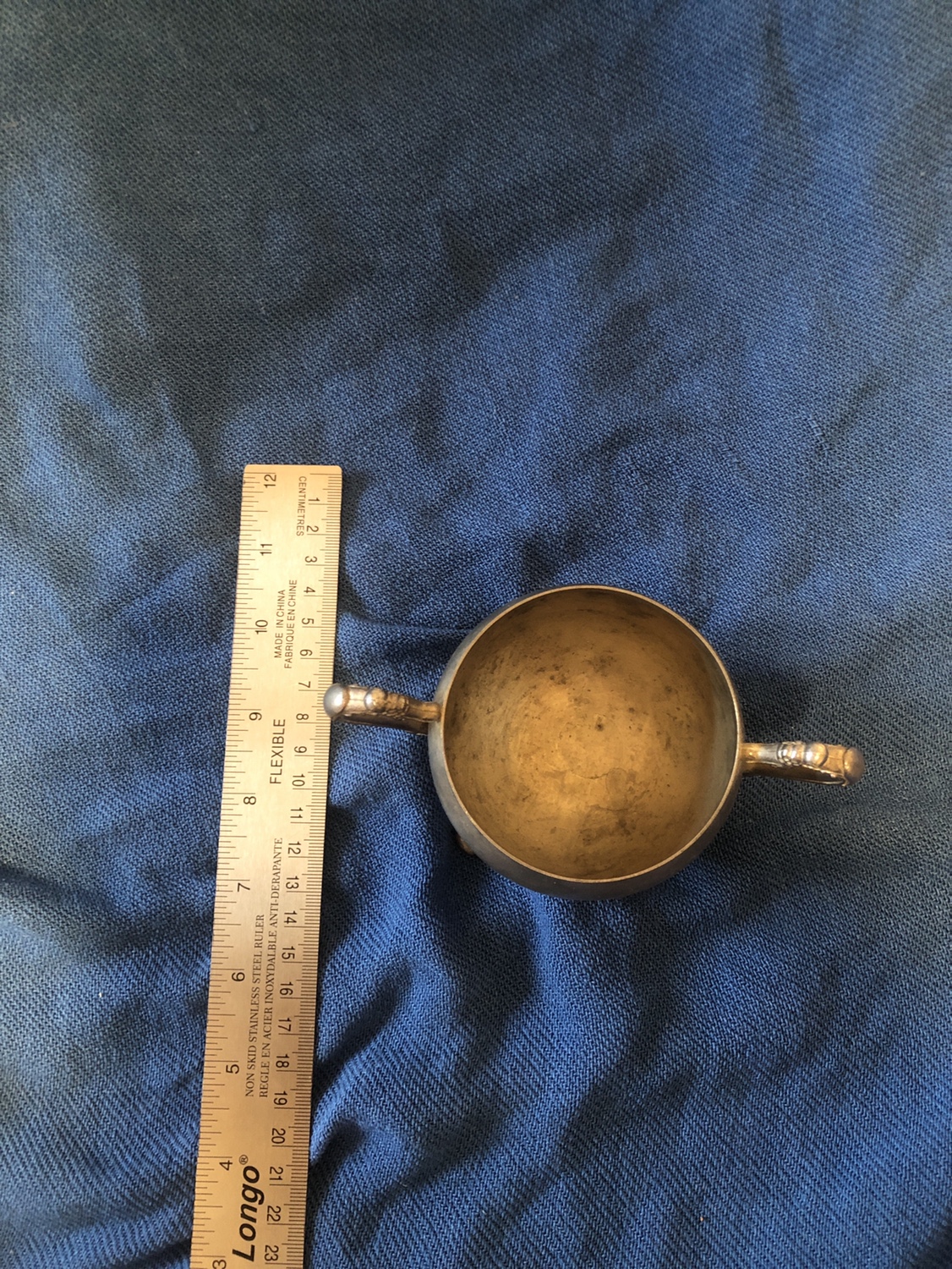 Vintage silver sugar holder - photo 3
