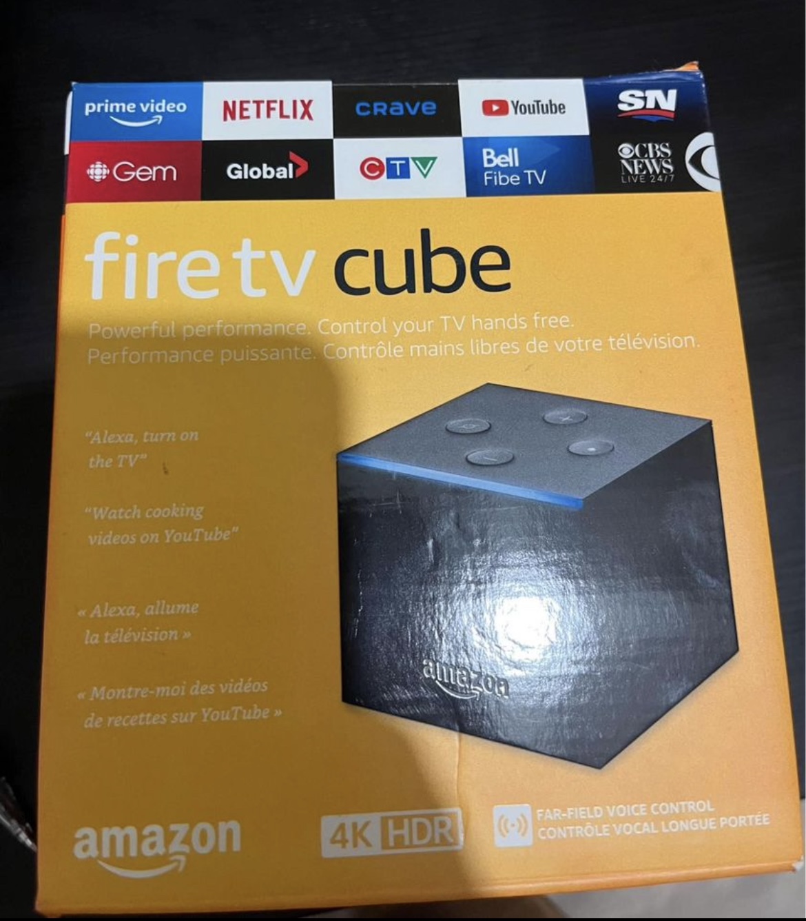 Alexa Fire cube