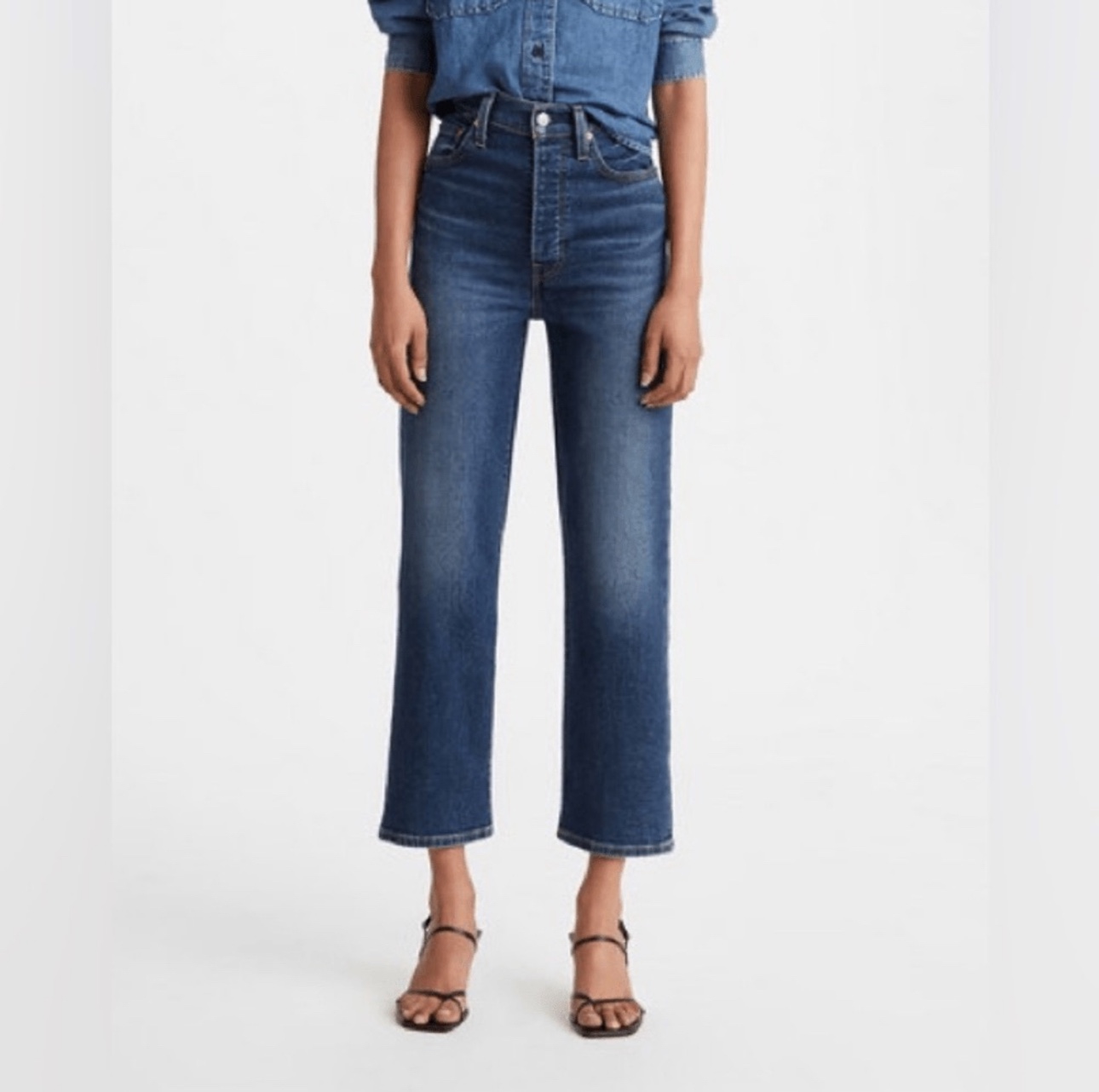 Levi's Ribcage Straight Ankle Jeans