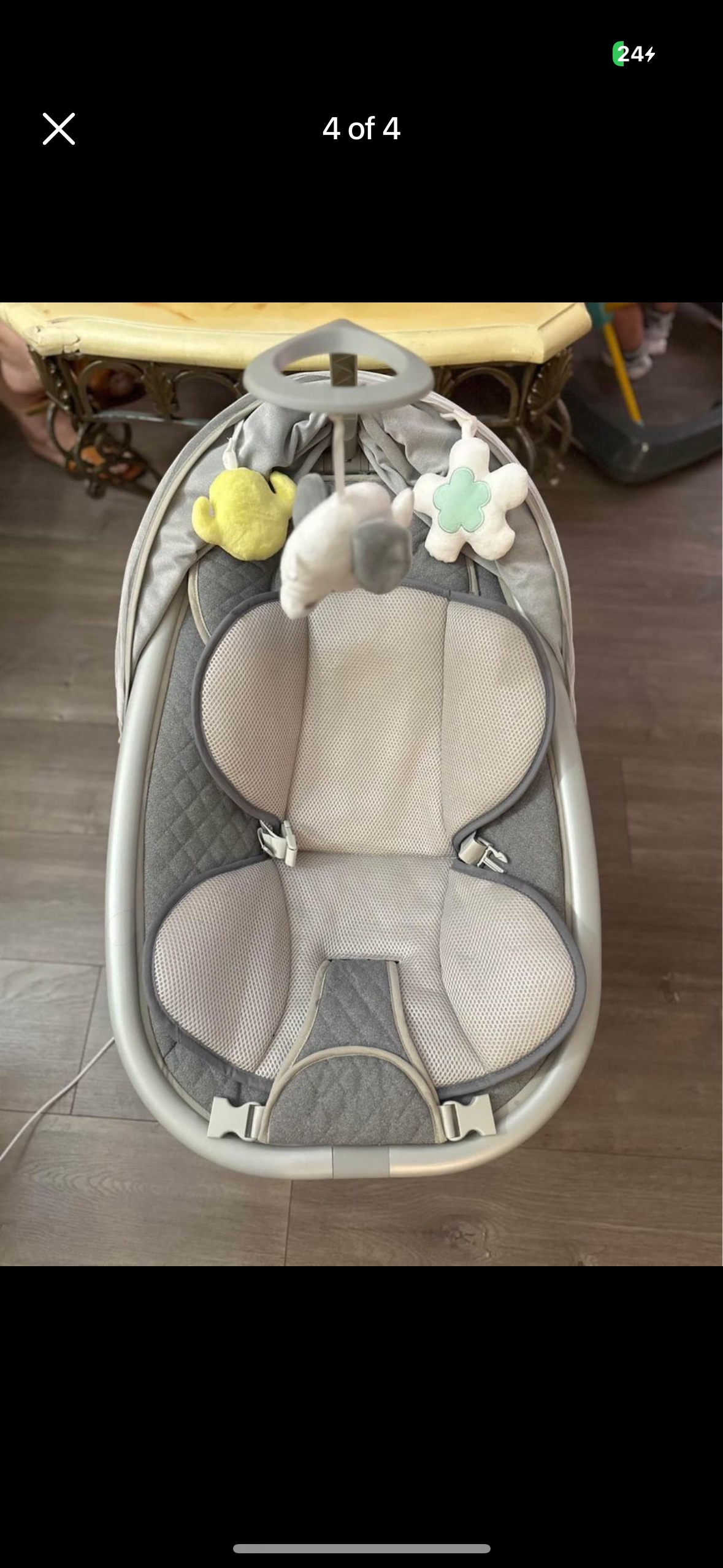 Lovouse Electric Portable Baby Swing - photo 2