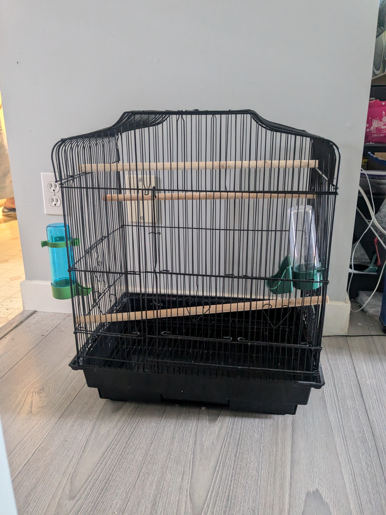Bird Cage for Sale – Perfect for Small Birds with Extender thumbnail