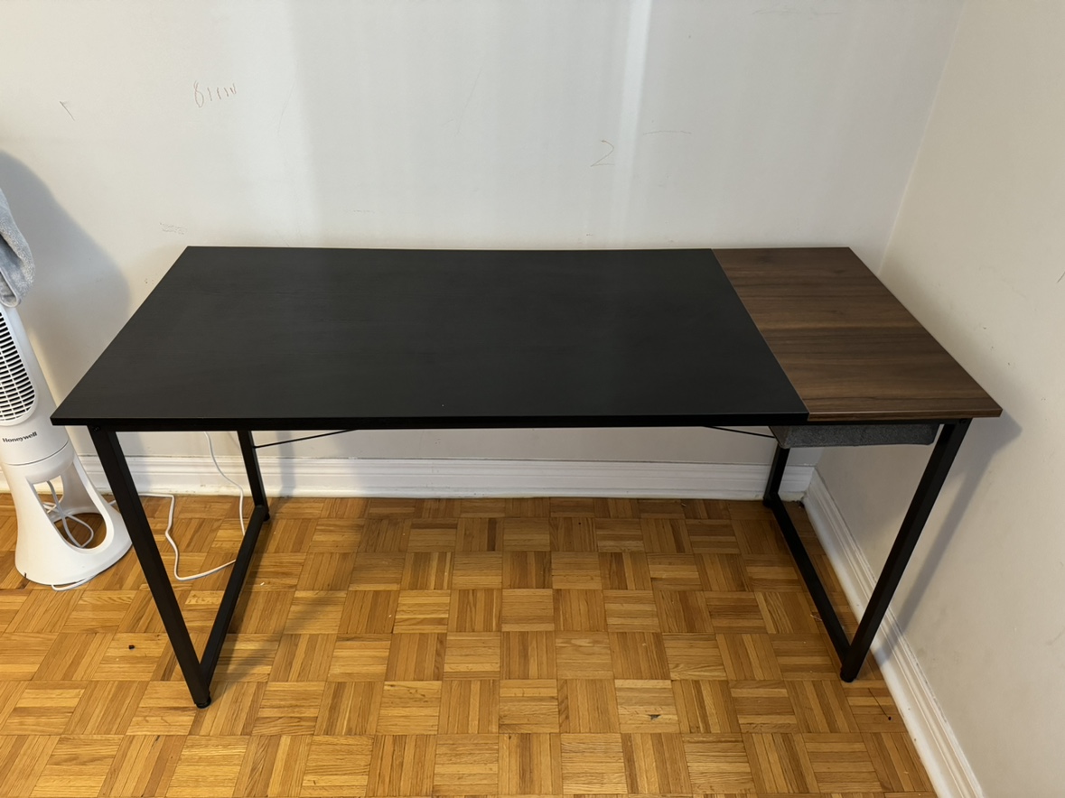 Wooden Computer Home Office Desk, PC Laptop Study Writing Table