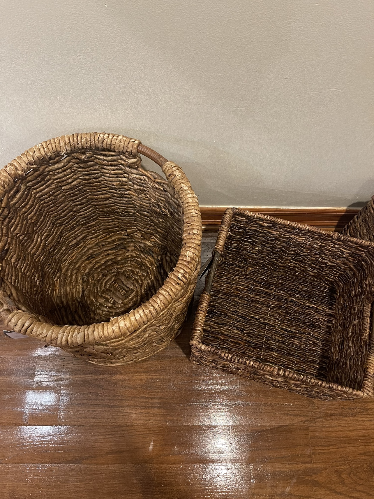 Woven baskets set of 6 - photo 2