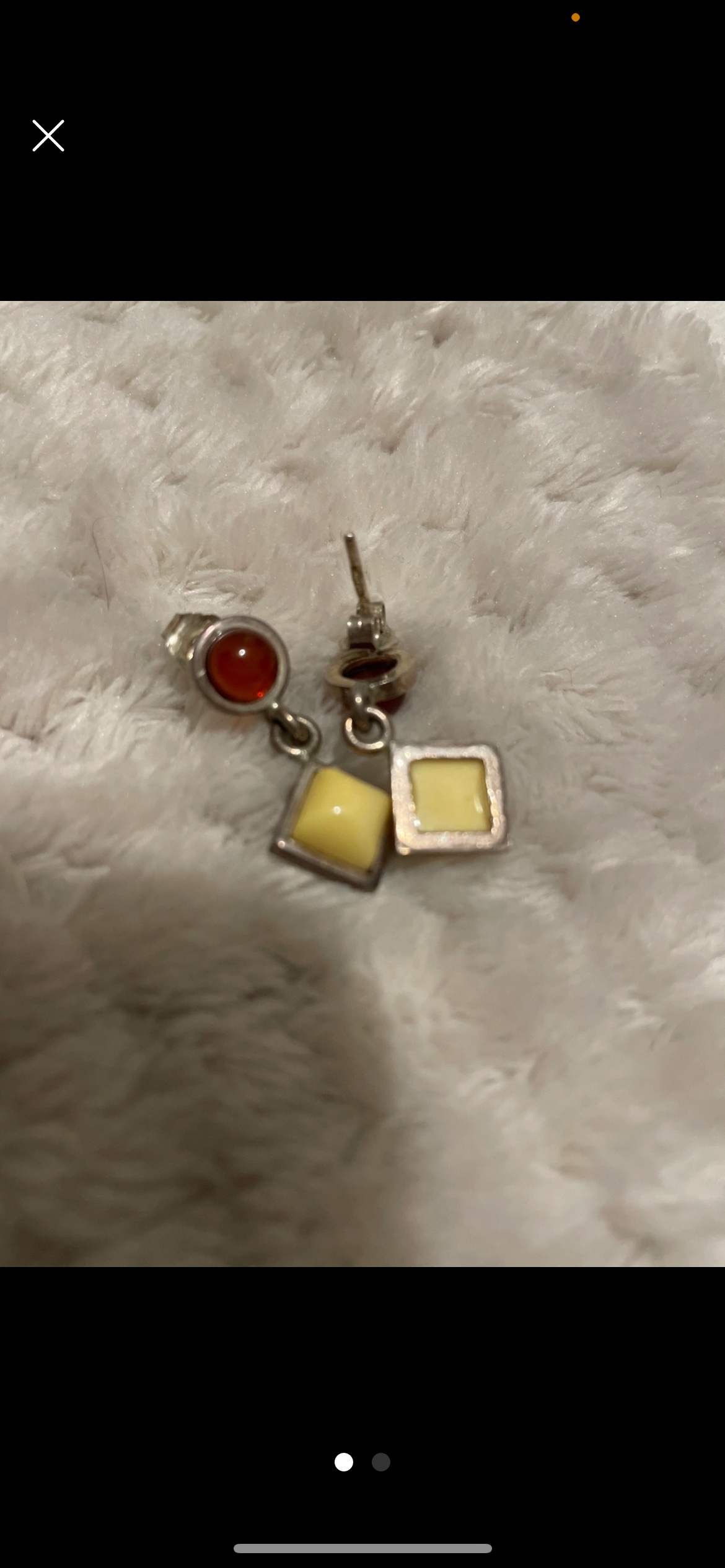 Amber earrings image indicator(2)