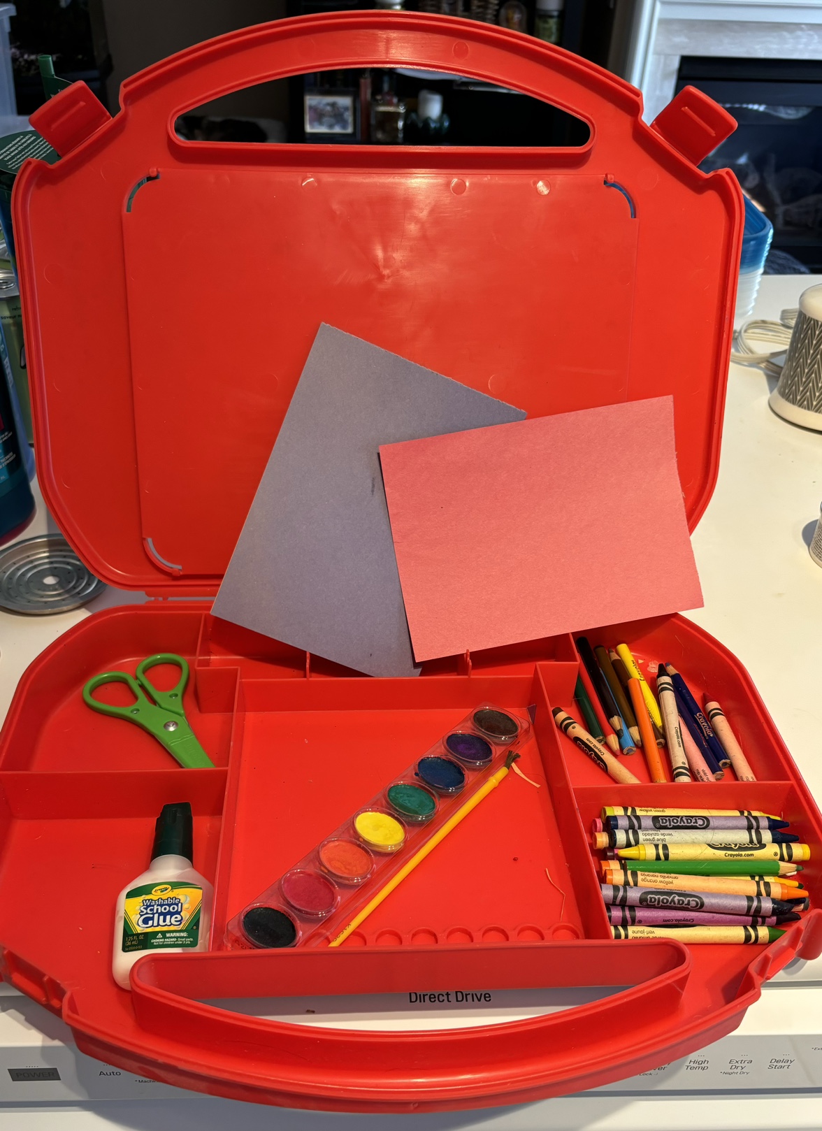 Crayola Art supplies case