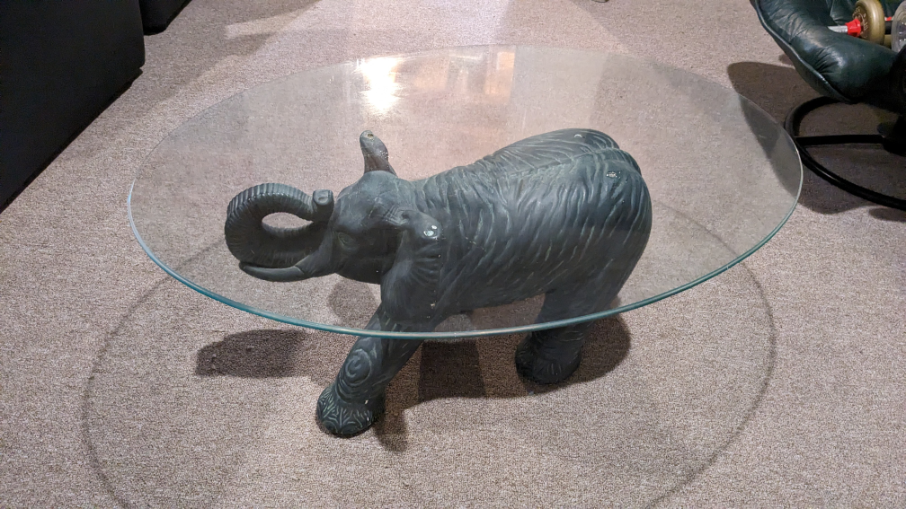 Elephant sculpture table image indicator(5)