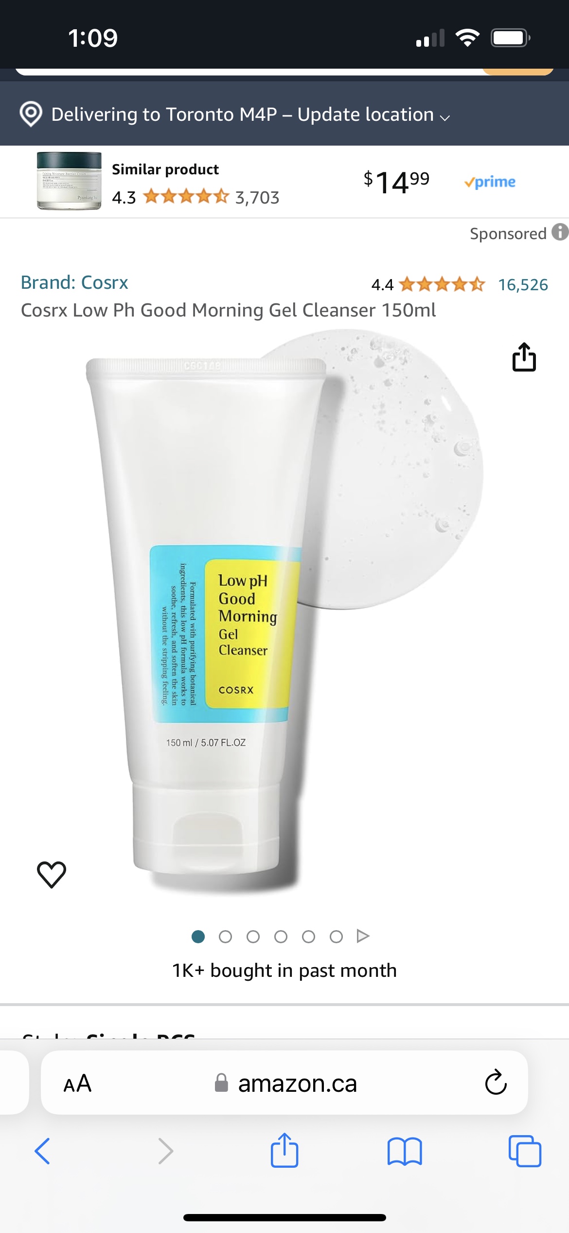 COSRX Low pH Good Morning Gel Cleanser - photo 2