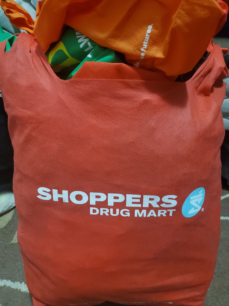 A bag of reusable grocery bags #freecycle thumbnail