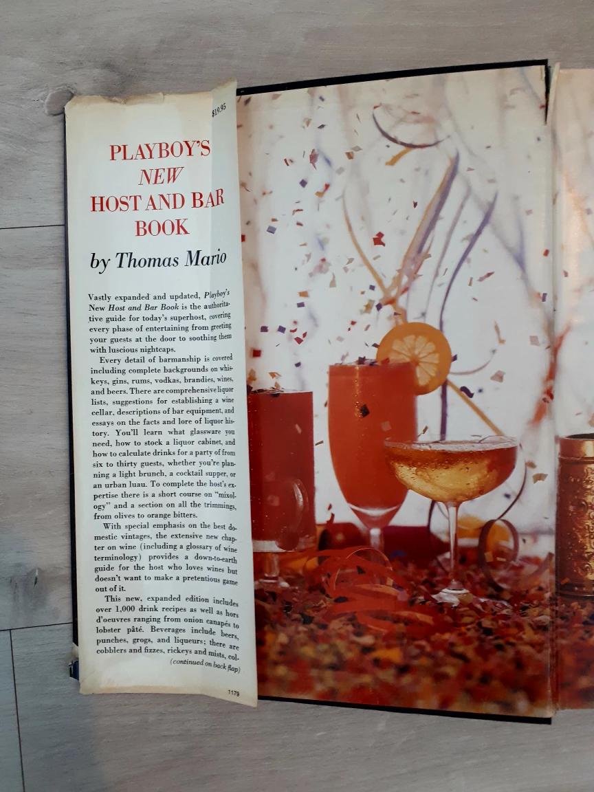 Playboy's New Host & Bar Book, RARE image indicator(3)