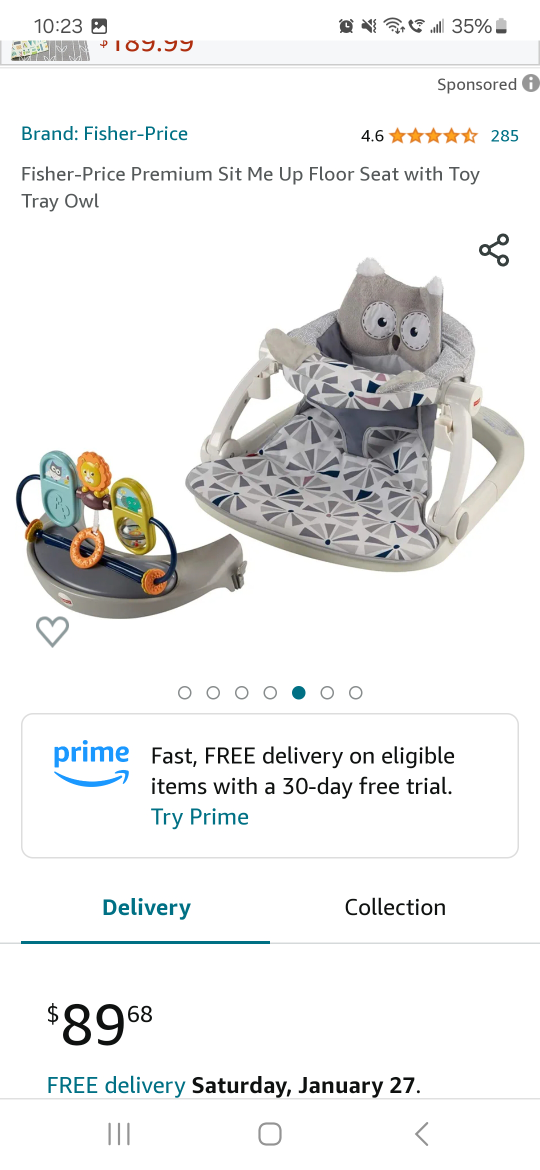 baby sitting chair - photo 3
