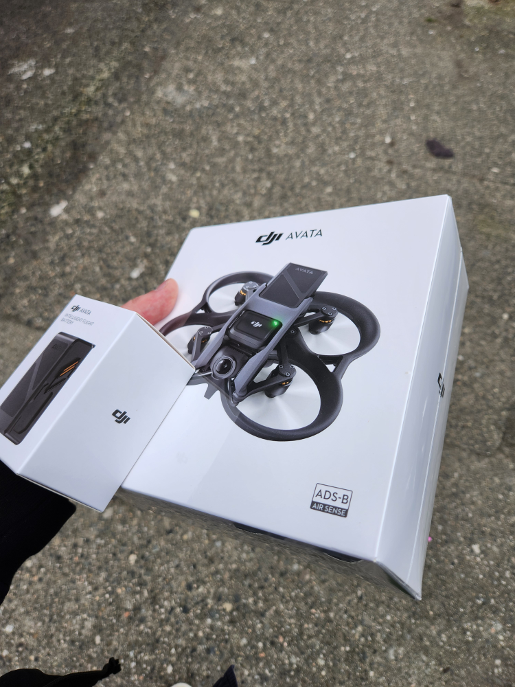 DJI Avata + DJI Avata battery+ warranty