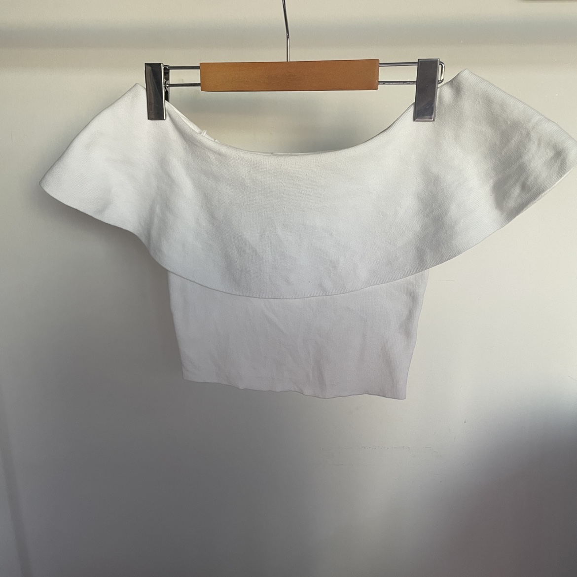 Babaton Marek off the shoulder top in white (xs) image indicator(2)