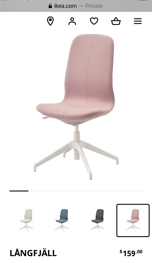IKEA langfjall office  chair