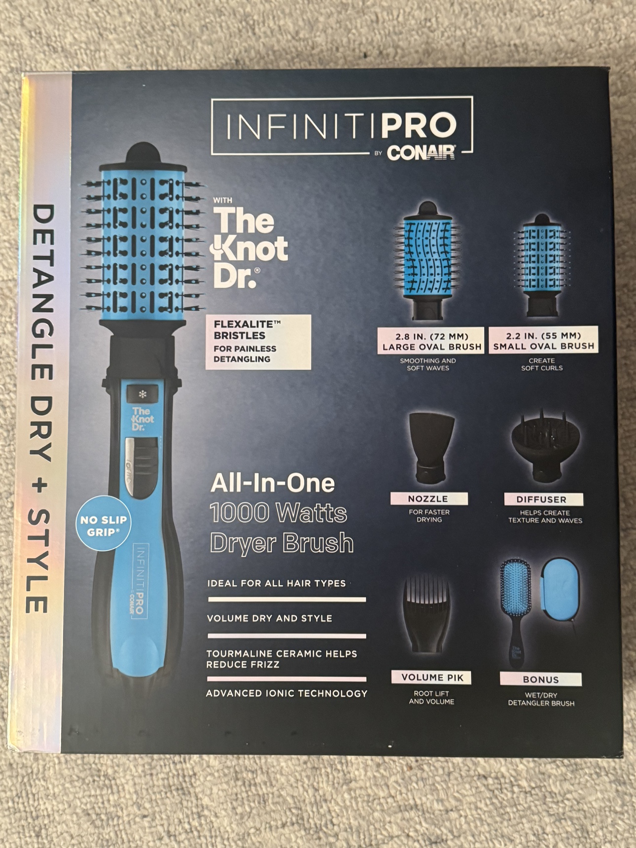 infiniti pro by conair all in one dryer brush thumbnail