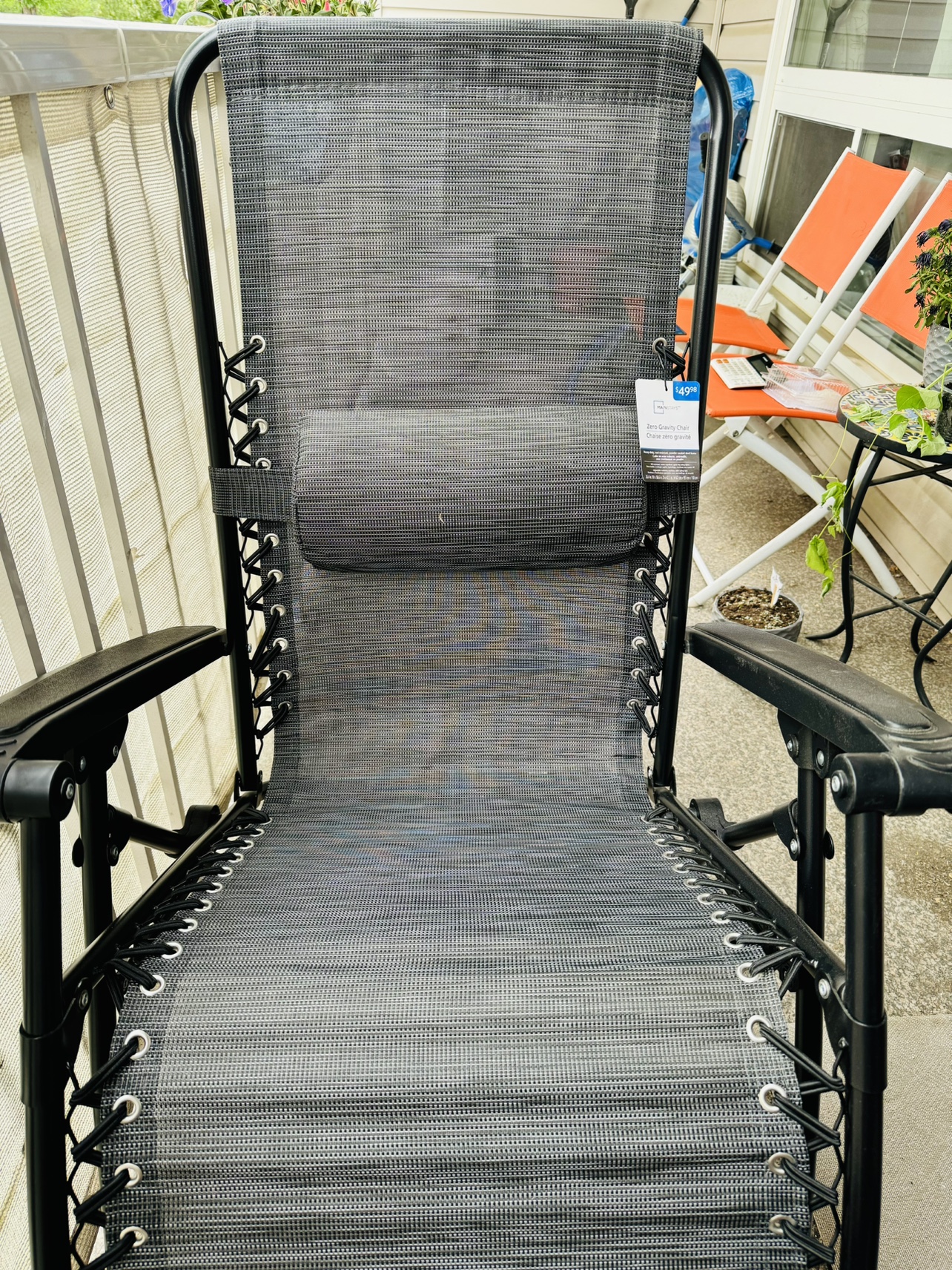 Mainstays Patio Zero Gravity Chair - photo 2