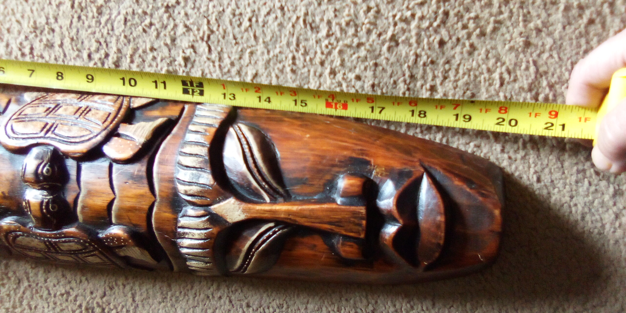 Hand carved African Mask - photo 5