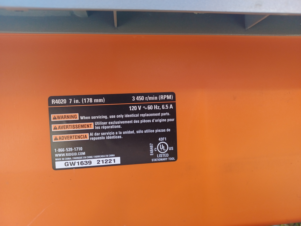 Rigid 7" Wet Tile Saw with Diamond Blade - photo 2