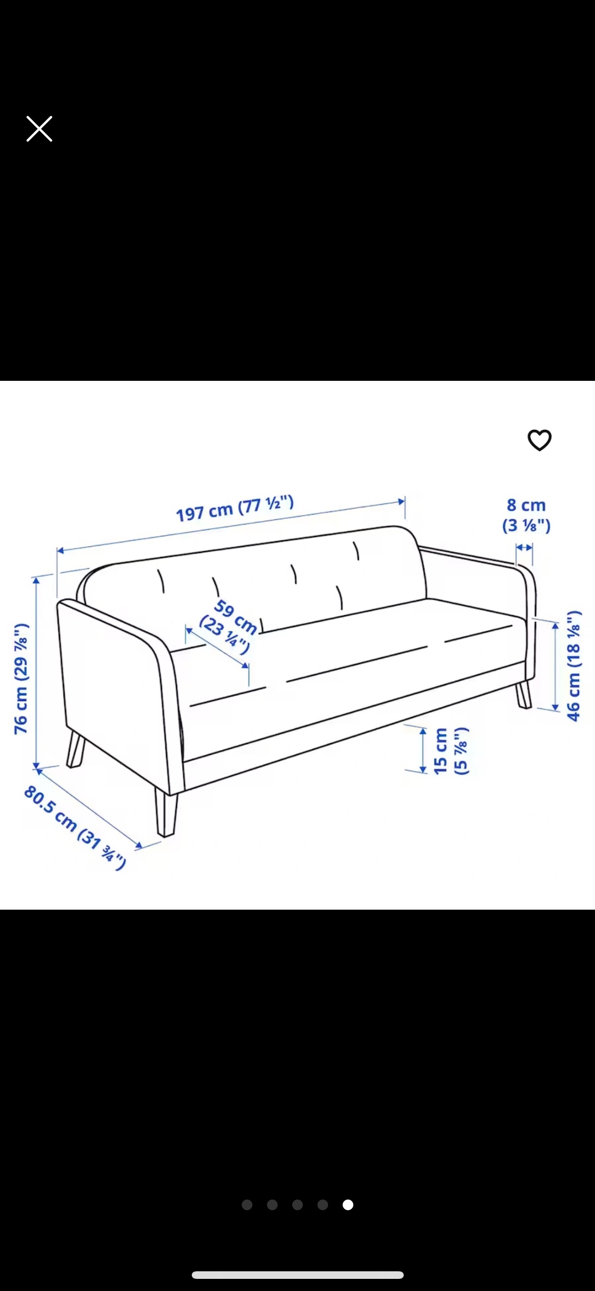 Ikea sofa for sale - photo 2