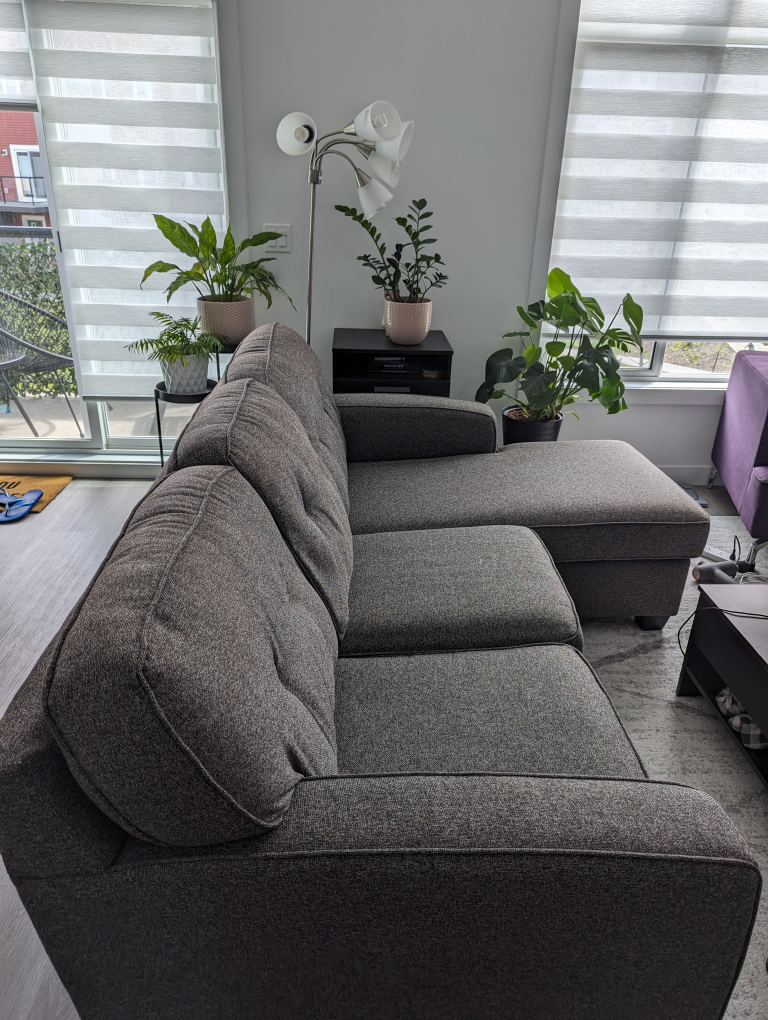 Great 3 Seater Sofa with Chaise - photo 4