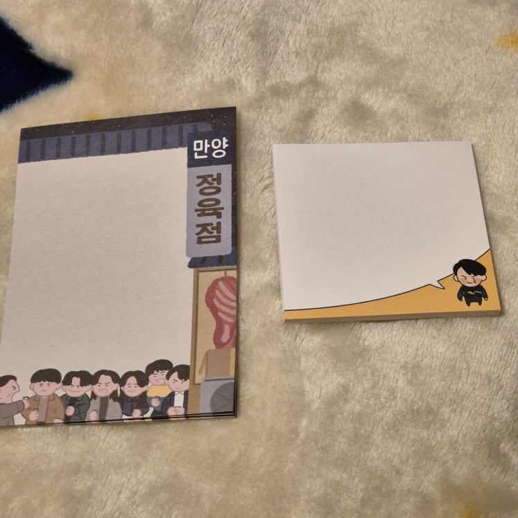 Cute Korean Character Memo Pad - photo 4