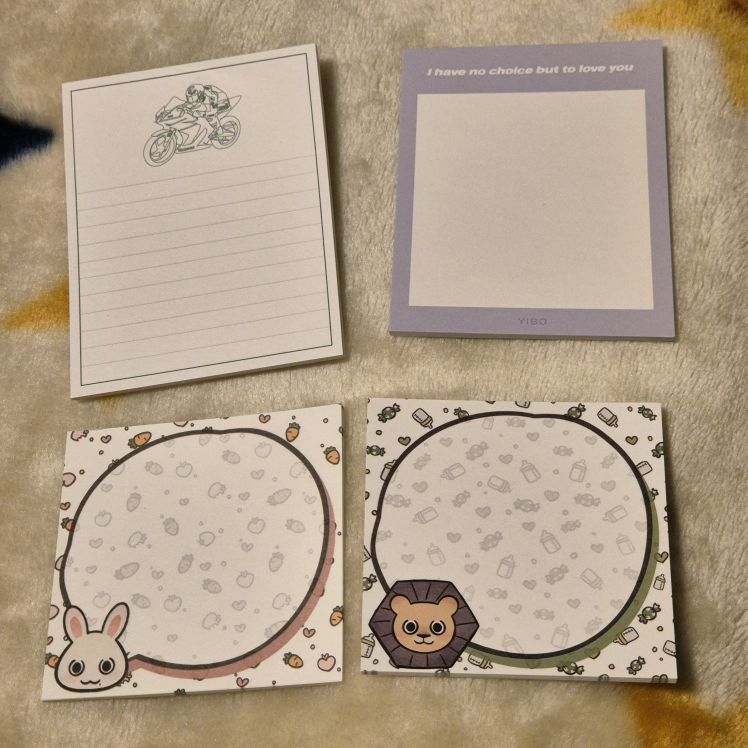 Cute Korean Character Memo Pad - photo 5