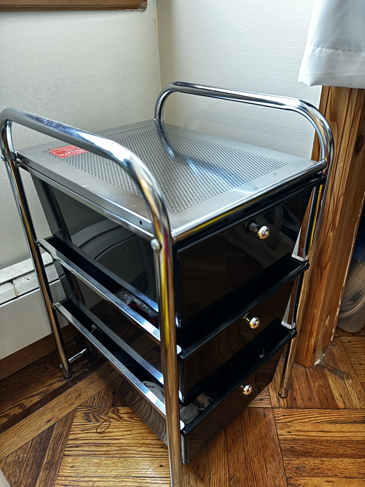 Black & Silver Drawer. Moving Sale🚚
