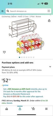 2-Tier Metal Wire Standing Pop/Soda and Food Can Dispenser - photo 3