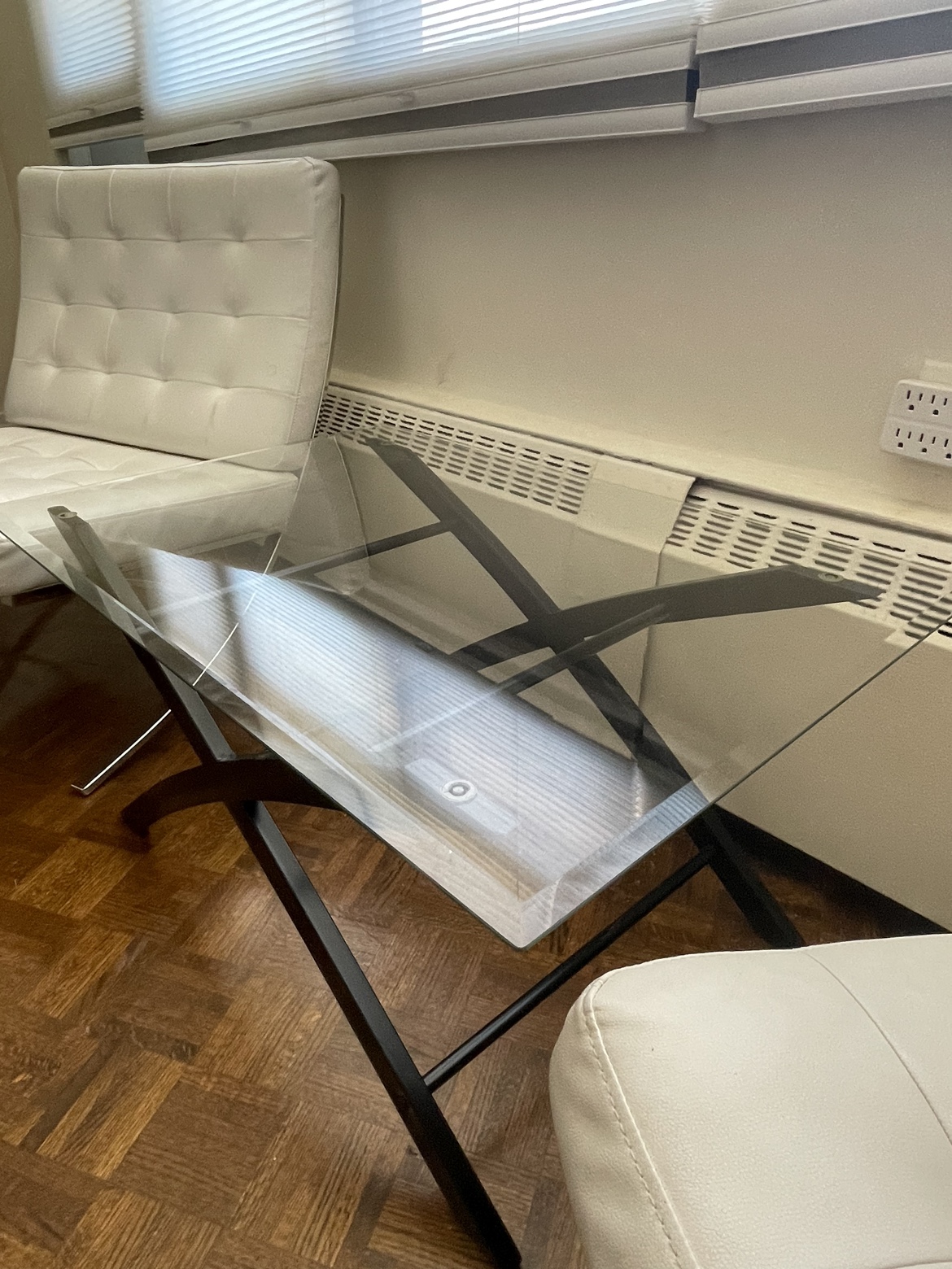 Glass coffee table - photo 2
