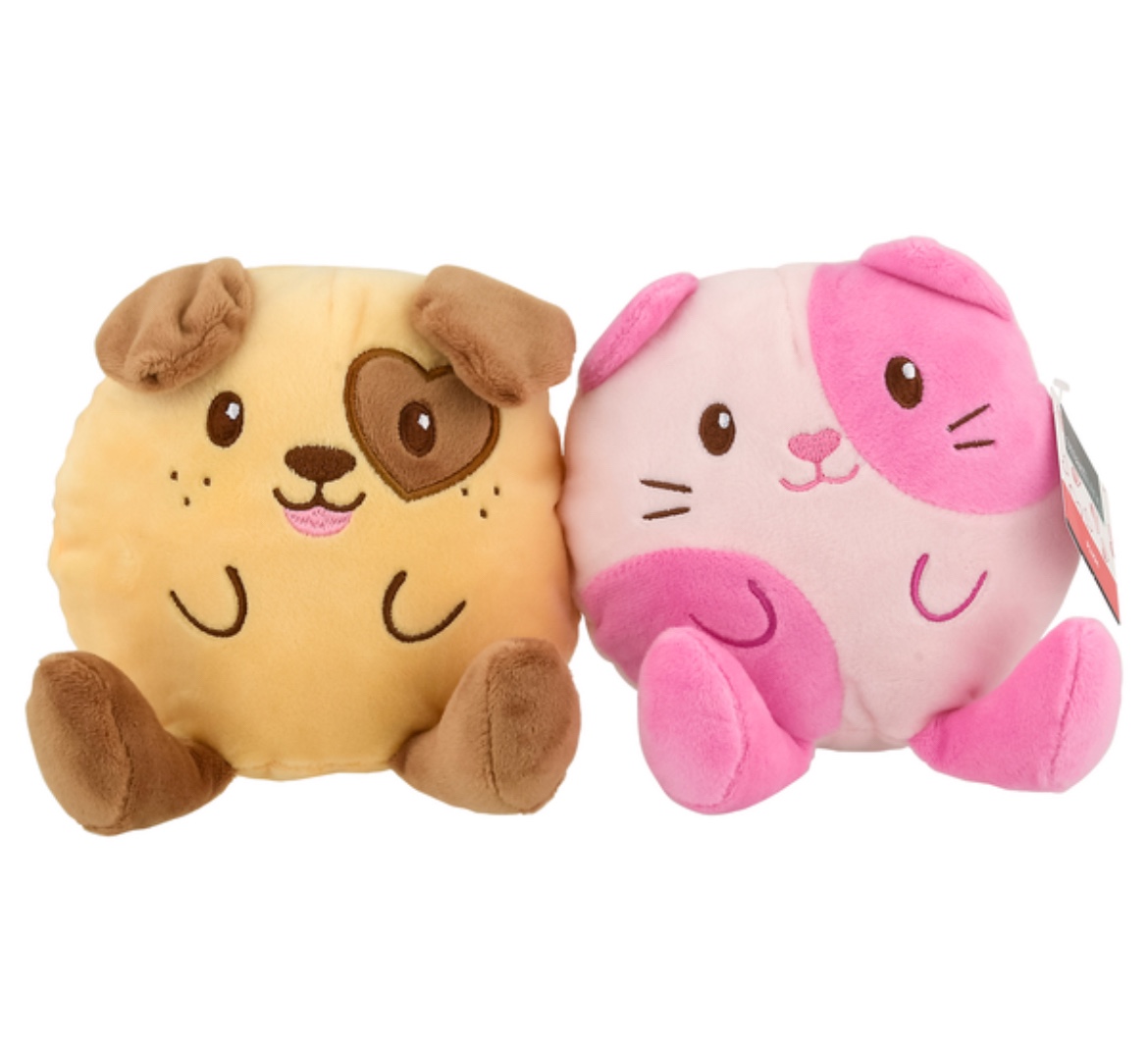 BNWT Magnetic Kitten and puppy plush set thumbnail