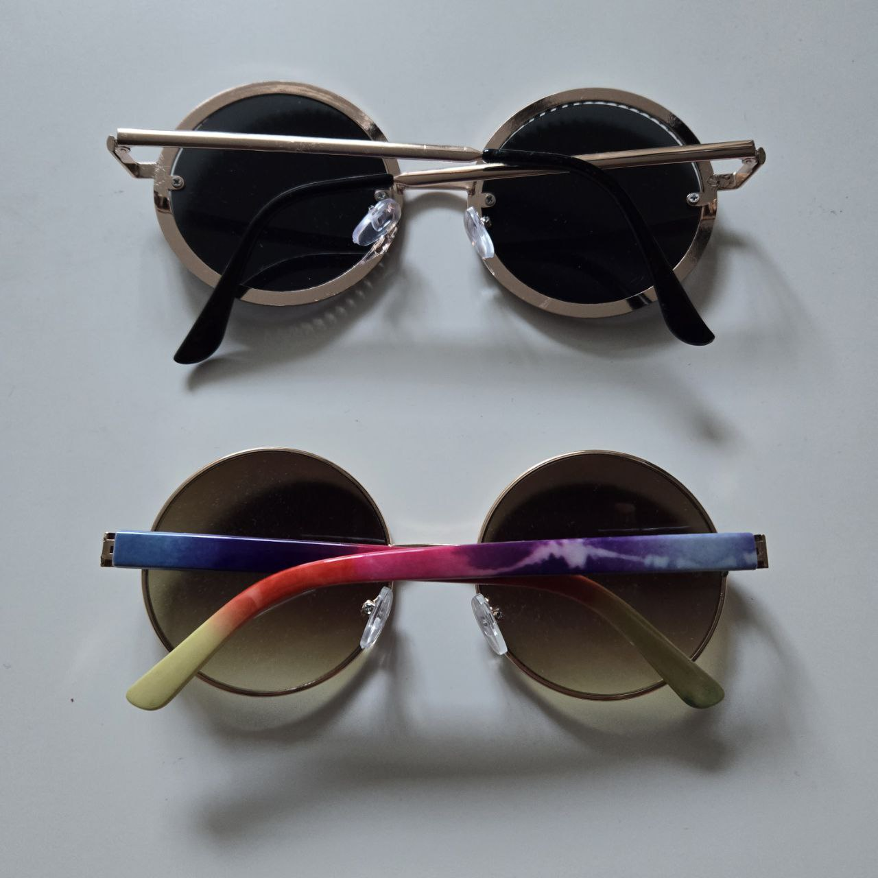 NEW - 2 Round Hippie Sunglasses image indicator(2)