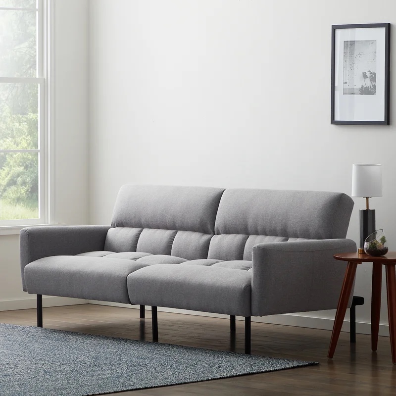 Wayfair Futon Sofabed Couch NEEDS TO GO ASAP thumbnail