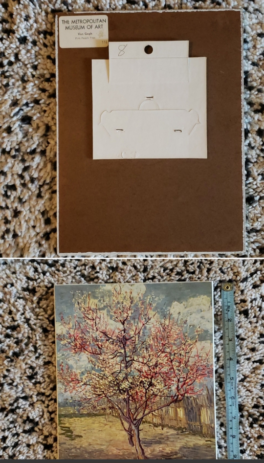 Van Gogh Pink Peach Tree Art piece - photo 2