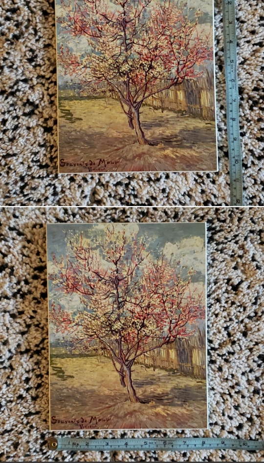 Van Gogh Pink Peach Tree Art piece - photo 3