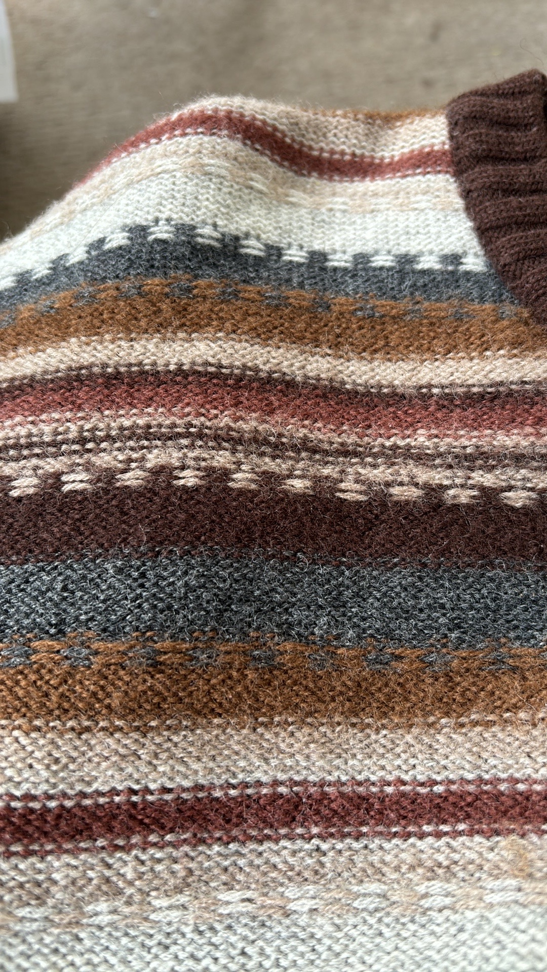 Vintage wool cordigan image indicator(4)