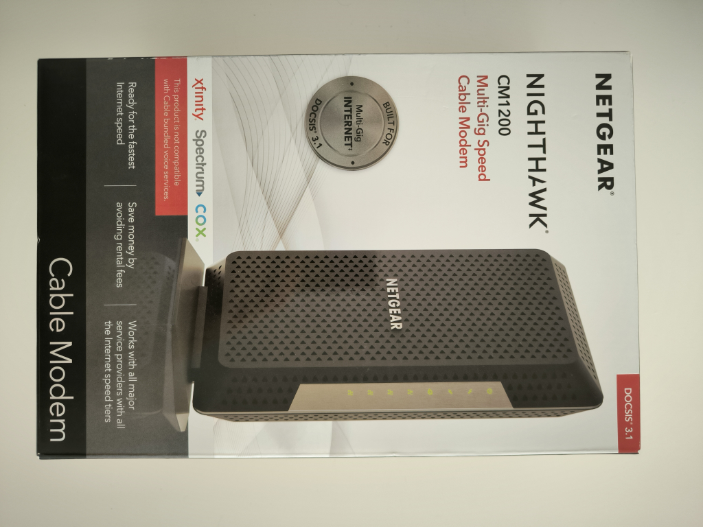 Modem Netgear Nighthawk CM1200 Docsis 3.1 thumbnail
