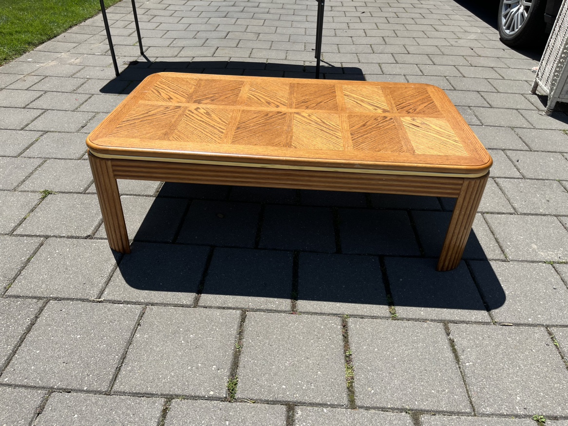 antique coffee table - photo 2