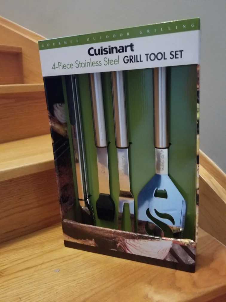 Cuisinart 4-Piece Stainless Steel Tool Set Brand new image indicator(2)