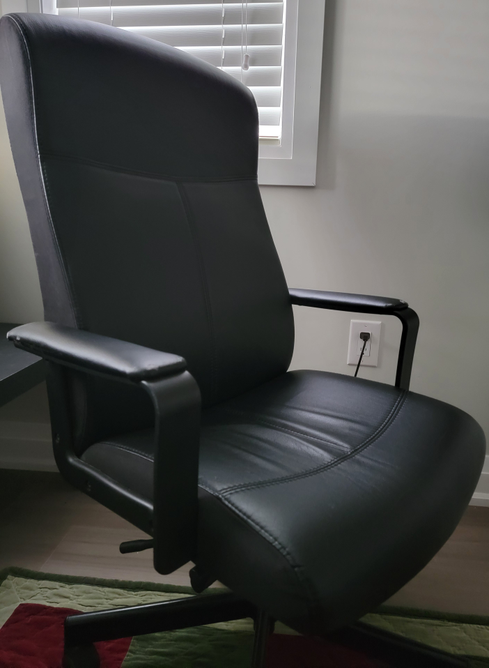 Leather office chair