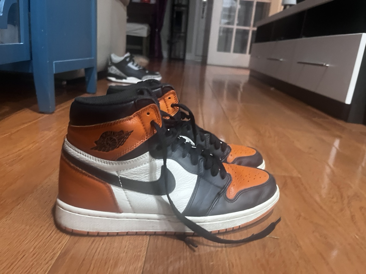 Preowned UA Jordan 1 Retro Shattered Backboard (8.5M/10W)