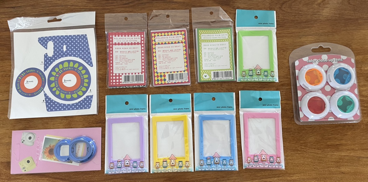 Mini insta accessories