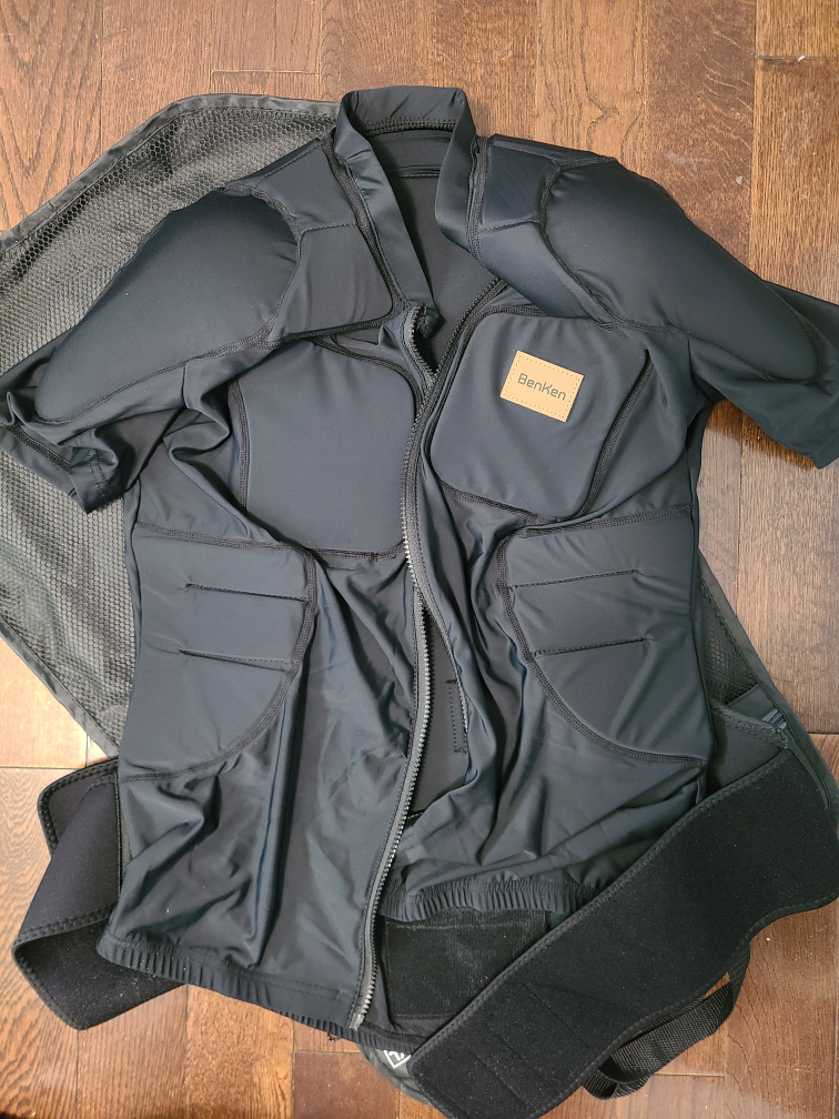 BenKen Men's Anti-Collision Motorcycle Jacket Full Body Armor image indicator(2)