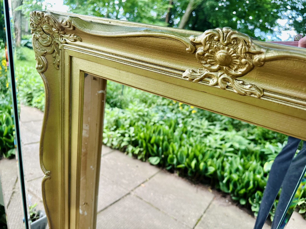 Gorgeous Gold Vintage Ornate Frame: mirror, art or frame TV! - photo 2