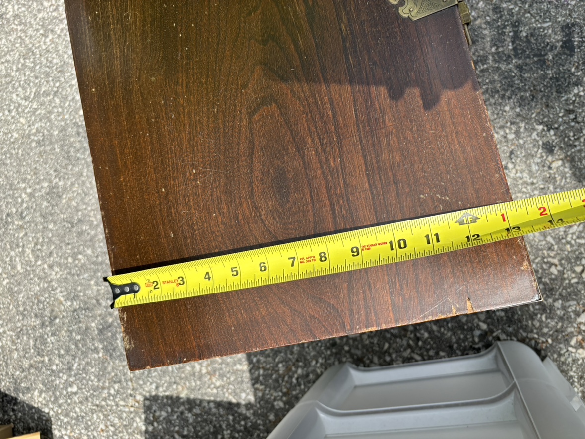 Oriental Furniture Korean Bandaji Antique Style Blanket Chest image indicator(4)