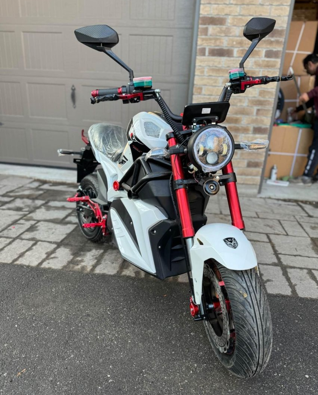 Brand New 2024 Electric Motorcycle 3000W image indicator(2)