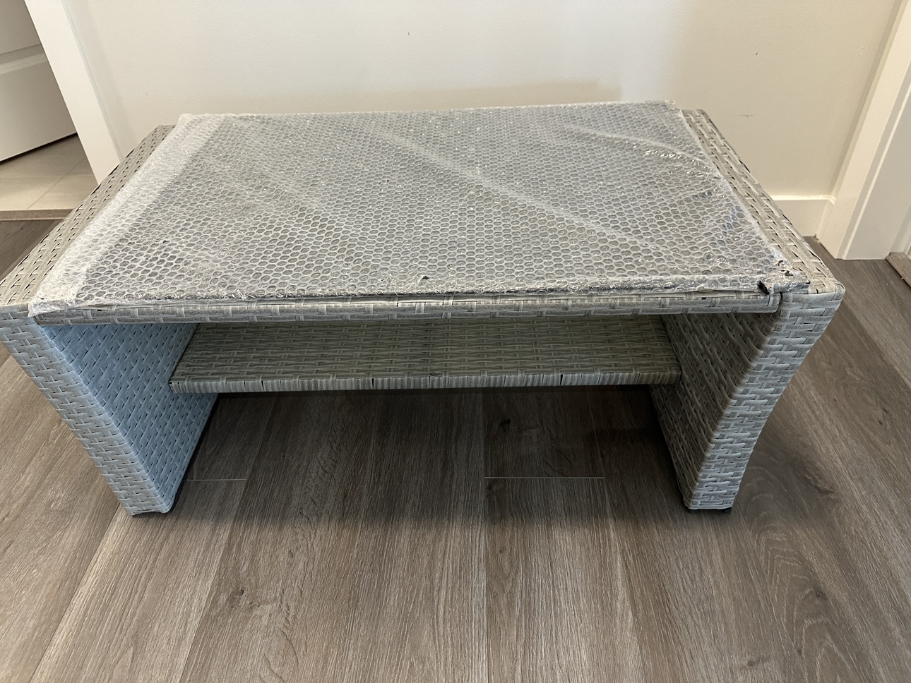 CLEARANCE New patio glass table