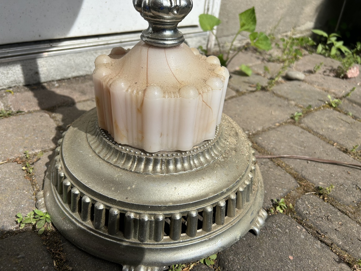 Vintage Ashtray Stand with light - photo 3