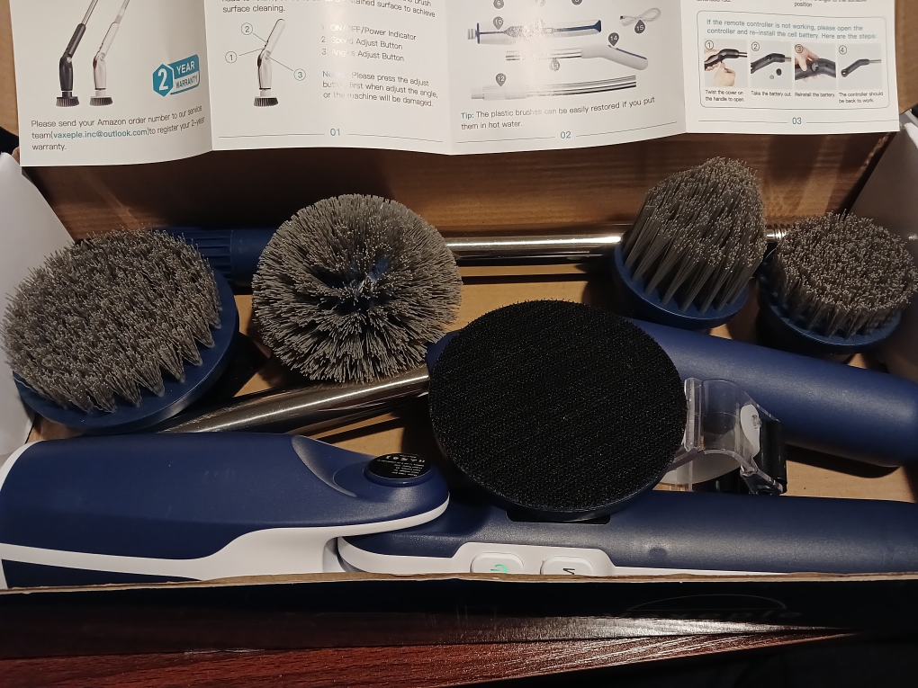 Electric Cleaning Brush image indicator(3)